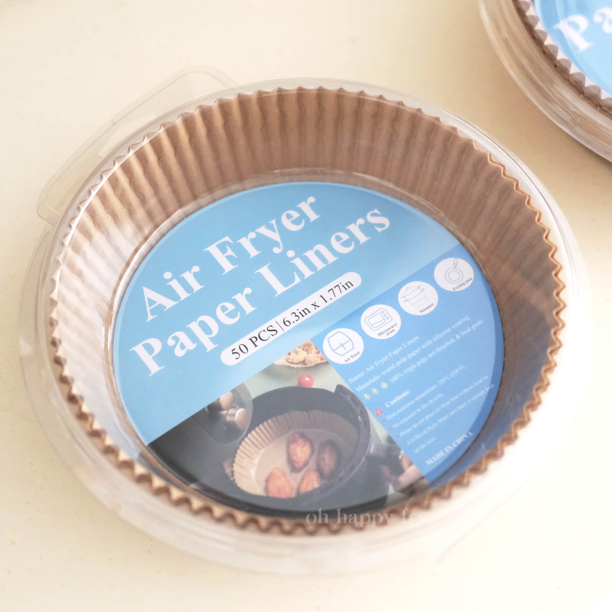 Air Fryer Parchment Paper Liners - 2 sizes