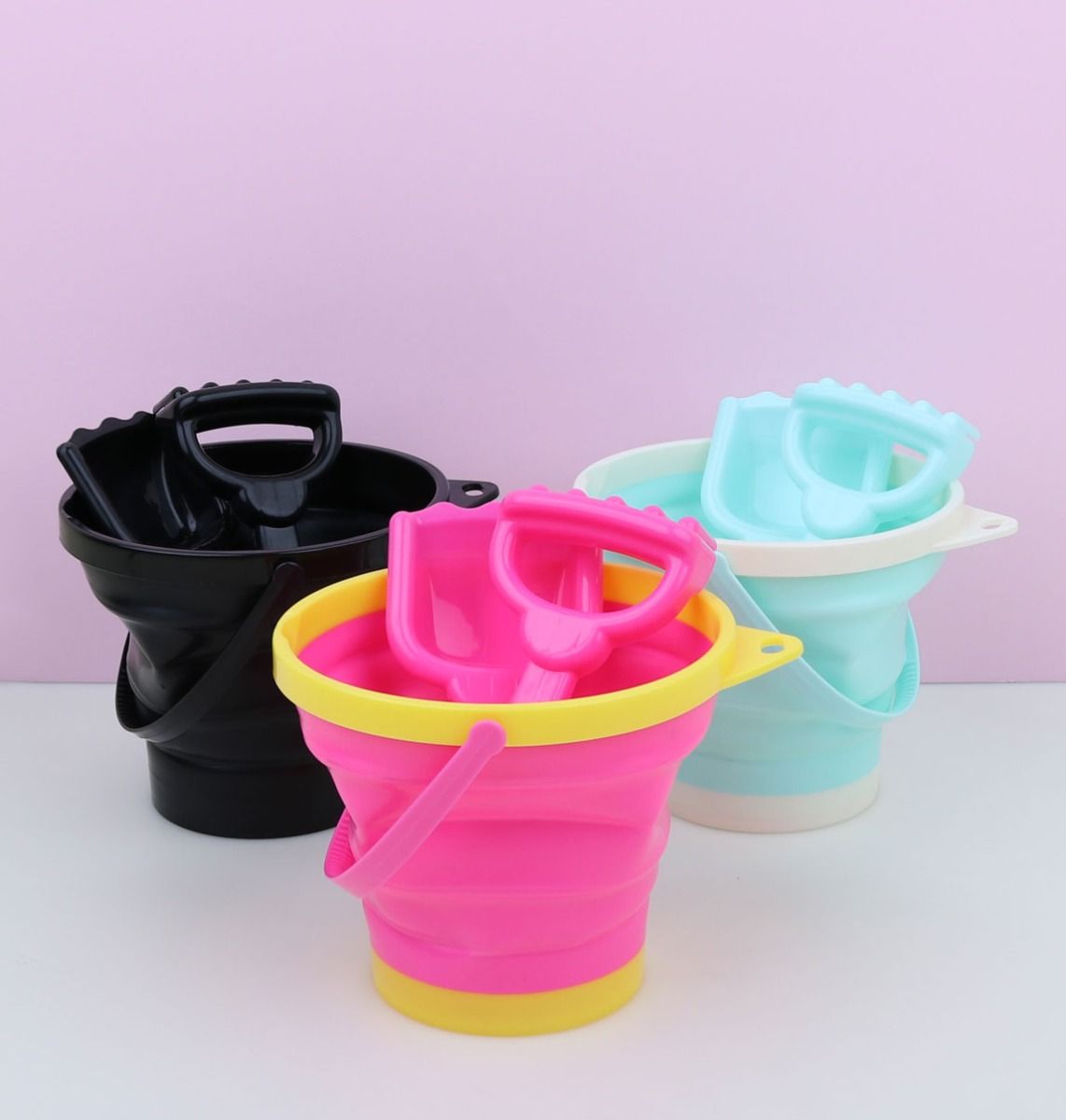 Foldable bucket cheap and spade
