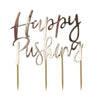 Gold Foiled Happy Pushing Cake Topper - Oh Happy Fry - we ship worldwide