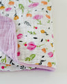 Cotton Muslin Quilt - Berry & Bloom - Oh Happy Fry - we ship worldwide