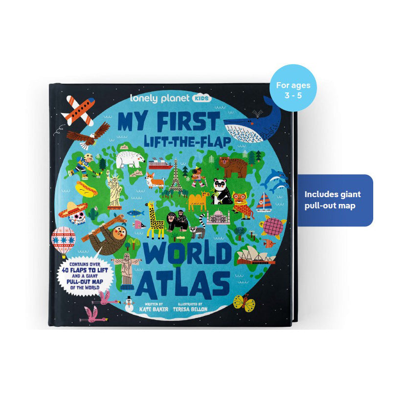 My First Lift-the-Flap World Atlas (Novelty Book)