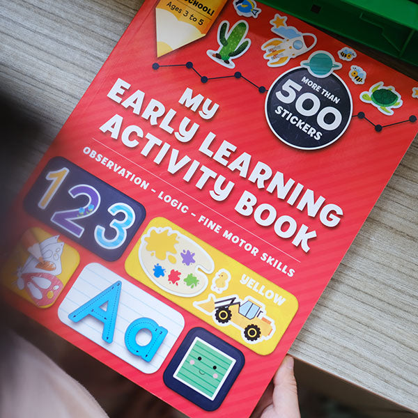 My Early Learning Activity Book: Observation-Logic-Fine Motor Skills (Activity Book)