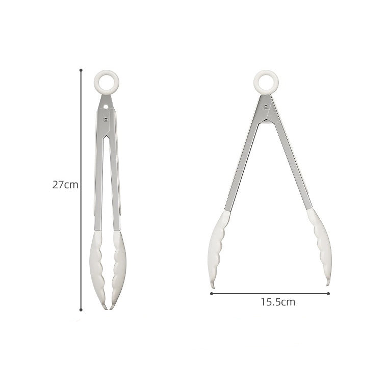 Silicone Grip Utility Tongs