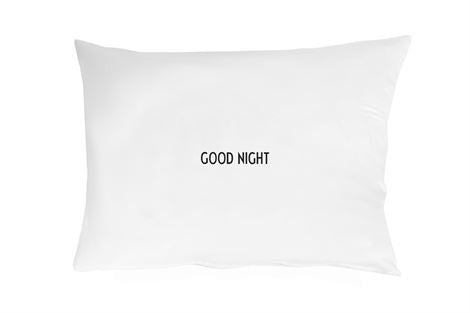 Personal Initial pillowcase 70x50 cm - Oh Happy Fry - we ship worldwide
