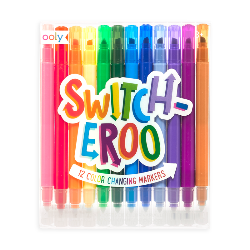 Switcheroo Color Changing Markers (Set of 12) - Oh Happy Fry - we ship worldwide