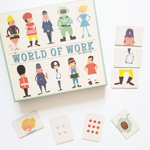 World Of Work Mix And Match Game - Oh Happy Fry - we ship worldwide