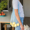 Baby Blue French Style String Shopping Bag - Oh Happy Fry - we ship worldwide
