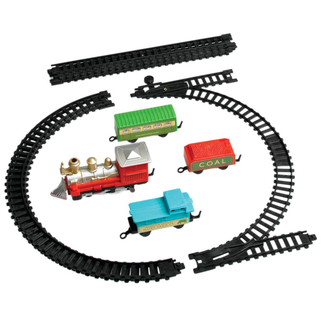 Traditional Miniature Battery Operated Train Set - Oh Happy Fry - we ship worldwide