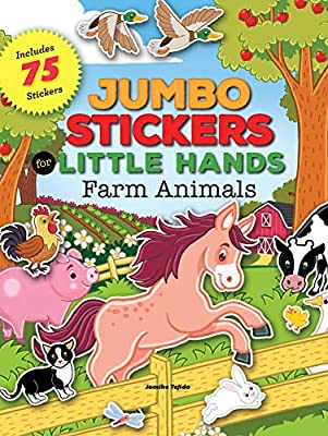 Jumbo Stickers For Little Hands (Includes 75 Stickers)