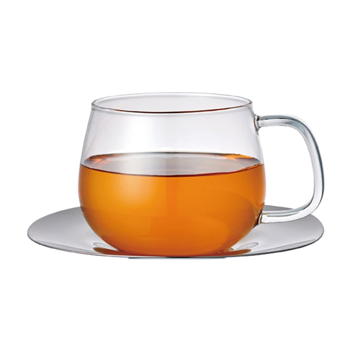 Kinto UNITEA cup & saucer 230ml / stainless steel