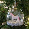 My Little Unicorn Tinsel Dome Bauble - Oh Happy Fry - we ship worldwide