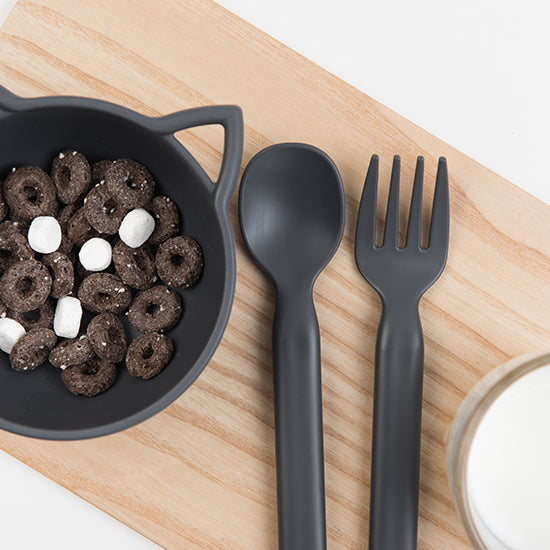 Mono Fork & Spoon Set (2 colours) - Oh Happy Fry - we ship worldwide