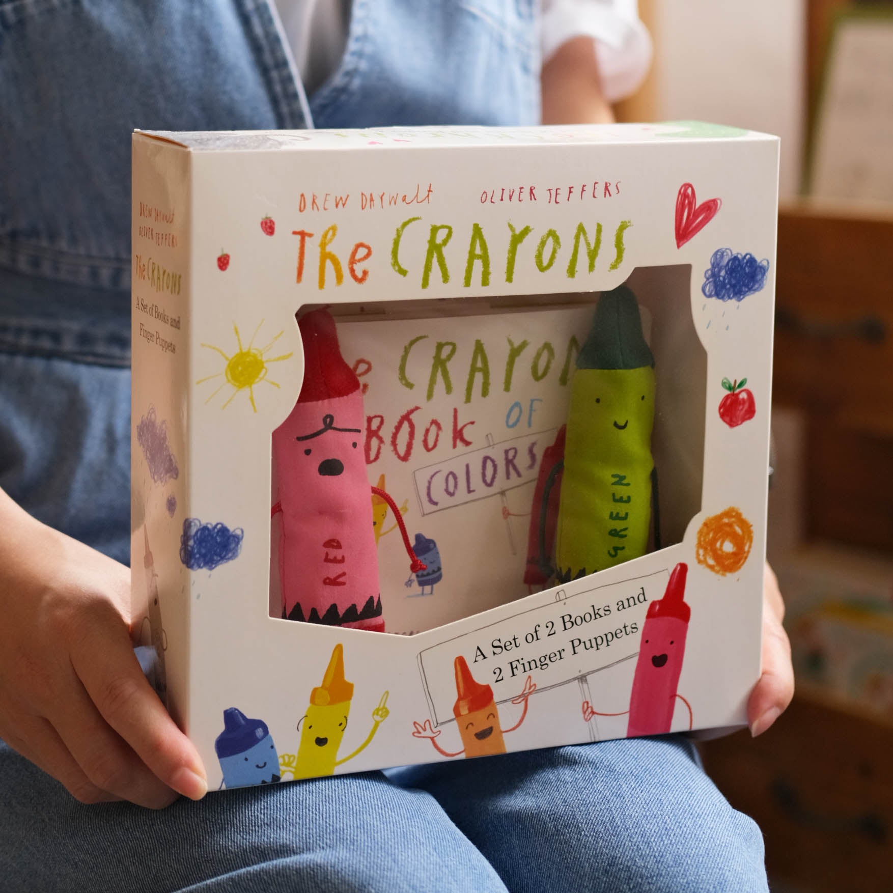 The Crayons: A Set of Books and Finger Puppets (Novelty)