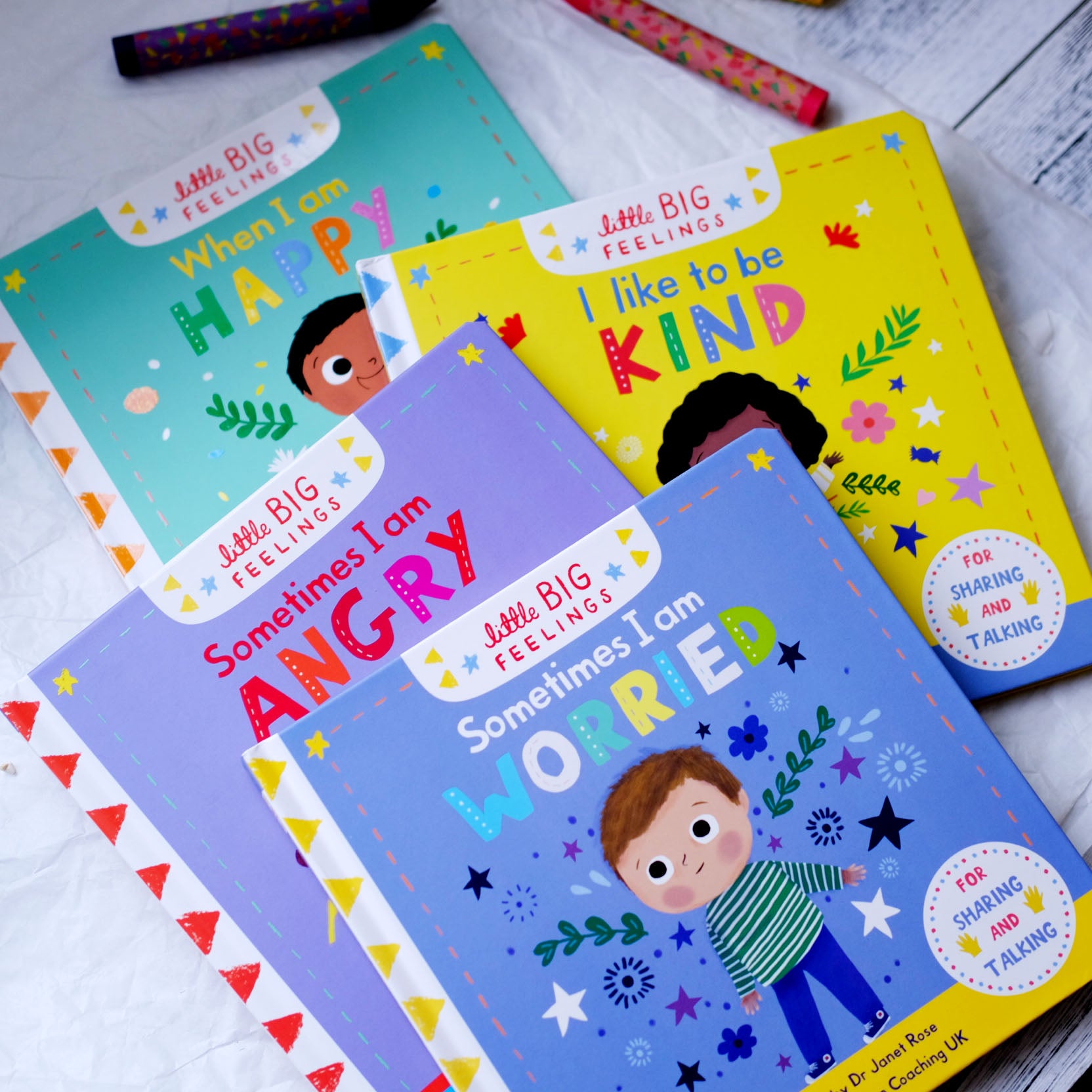 Little Big Feelings Series (Board Books)