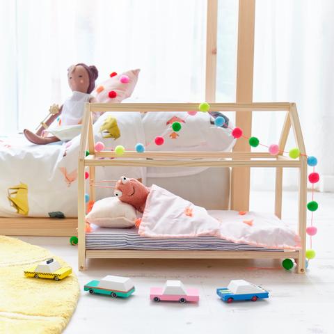 Large wooden 2025 doll bed