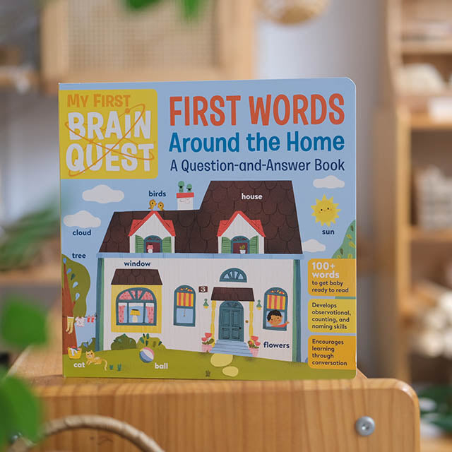 My First Brain Quest First Words: Around the Home (Boardbook)