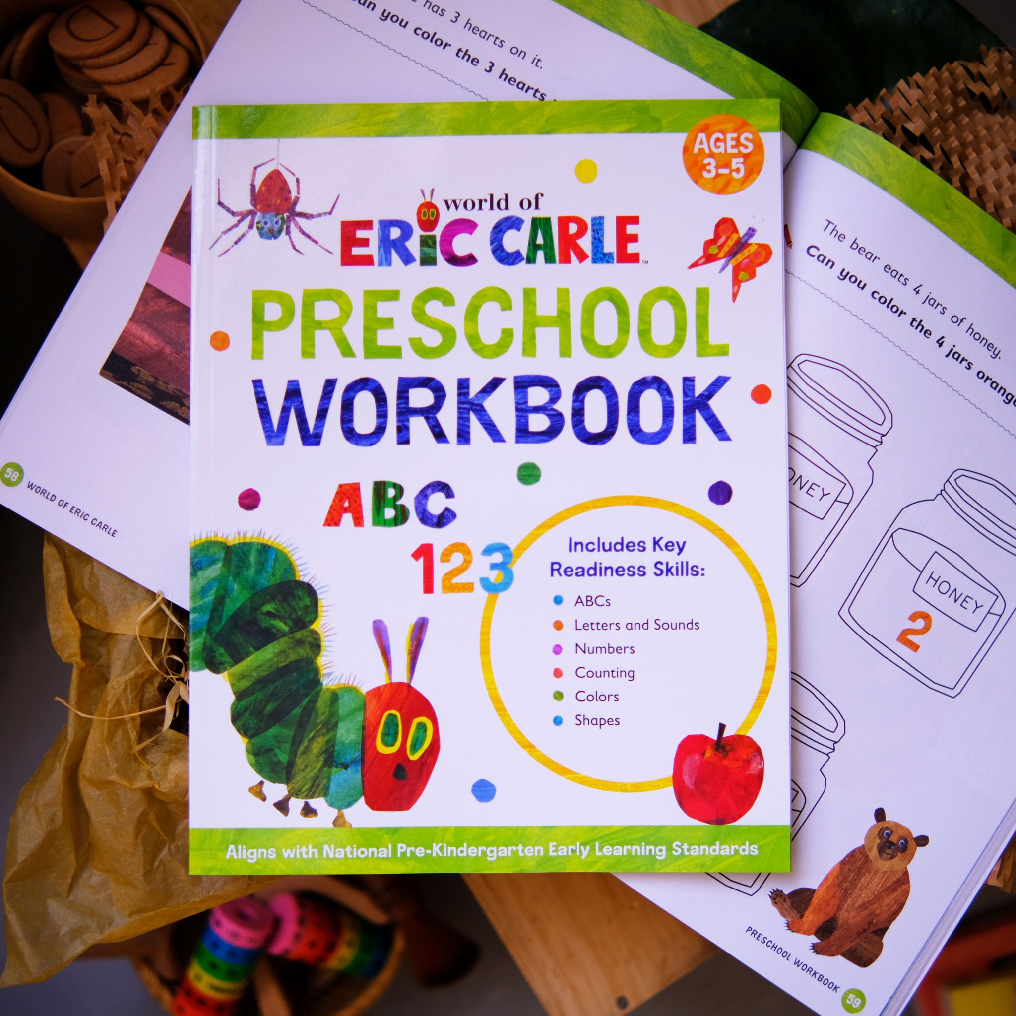 World of Eric Carle Preschool Workbook (Activity book)