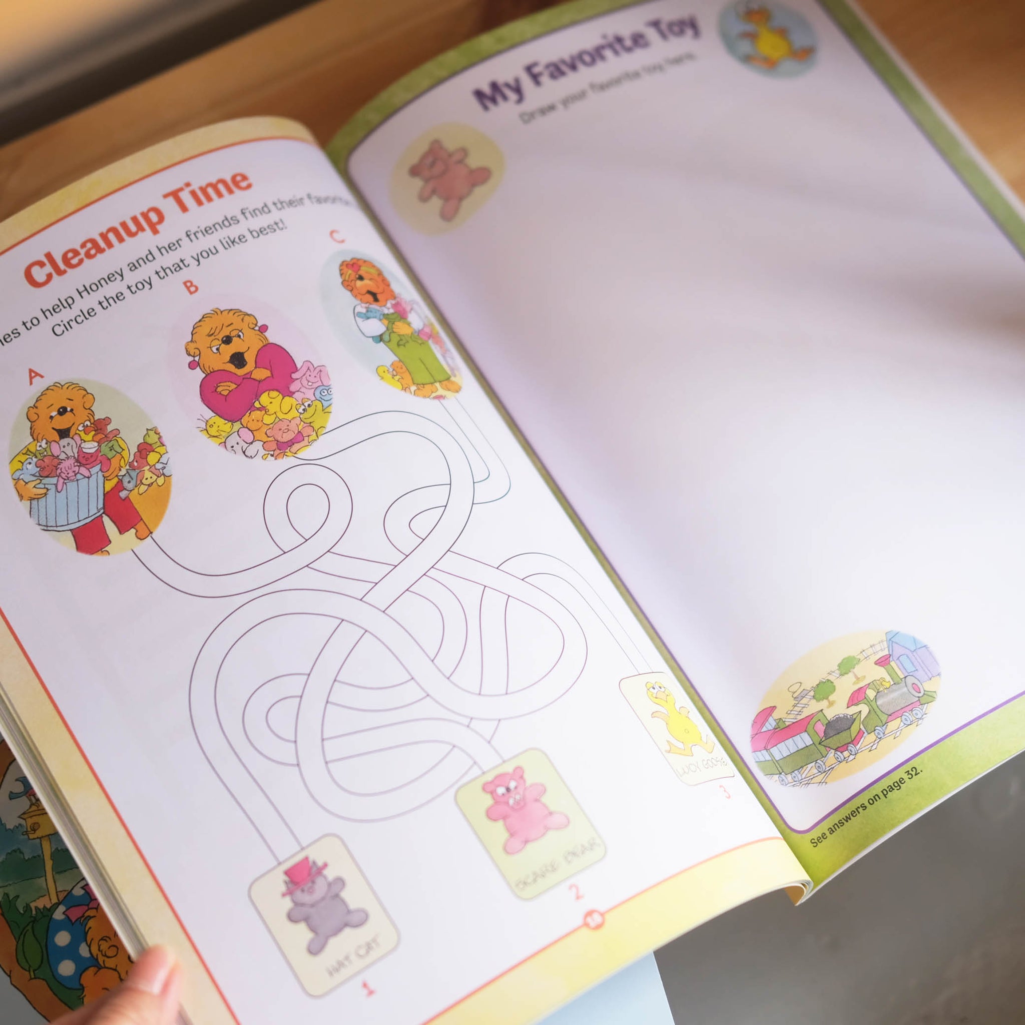 The Berenstain Bears Gifts of the Spirit Activity Book Series