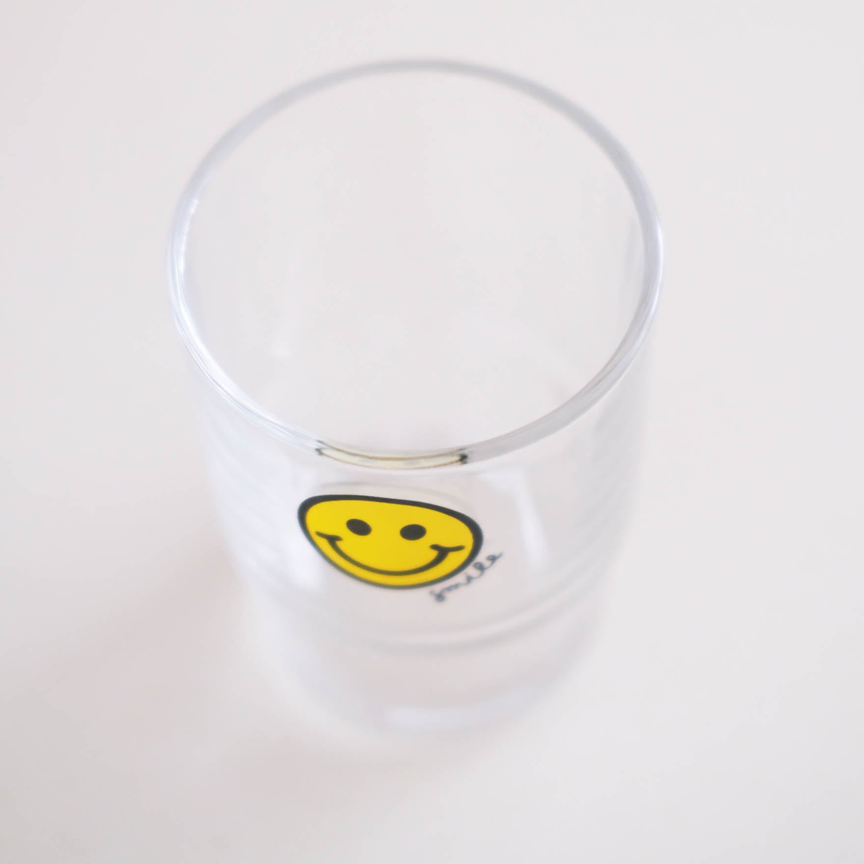 Smiley Face Glass