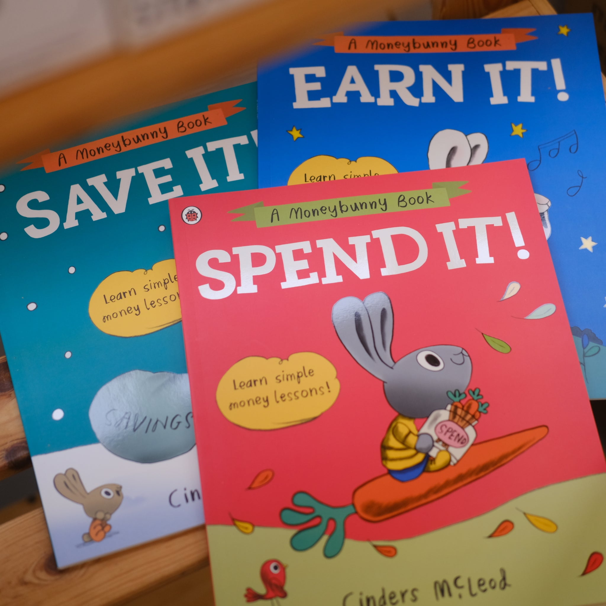 Money Bunny Series - Earn It, Save It, Spend It