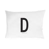 Personal Initial pillowcase 70x50 cm - Oh Happy Fry - we ship worldwide