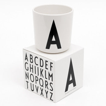 Initial Melamine Cup - Oh Happy Fry - we ship worldwide