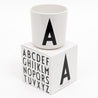 Initial Melamine Cup - Oh Happy Fry - we ship worldwide