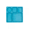 Divided Plate – Dolphin Blue - Oh Happy Fry - we ship worldwide