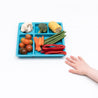 Divided Plate – Dolphin Blue - Oh Happy Fry - we ship worldwide