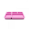 Divided Plate – Flamingo Pink - Oh Happy Fry - we ship worldwide