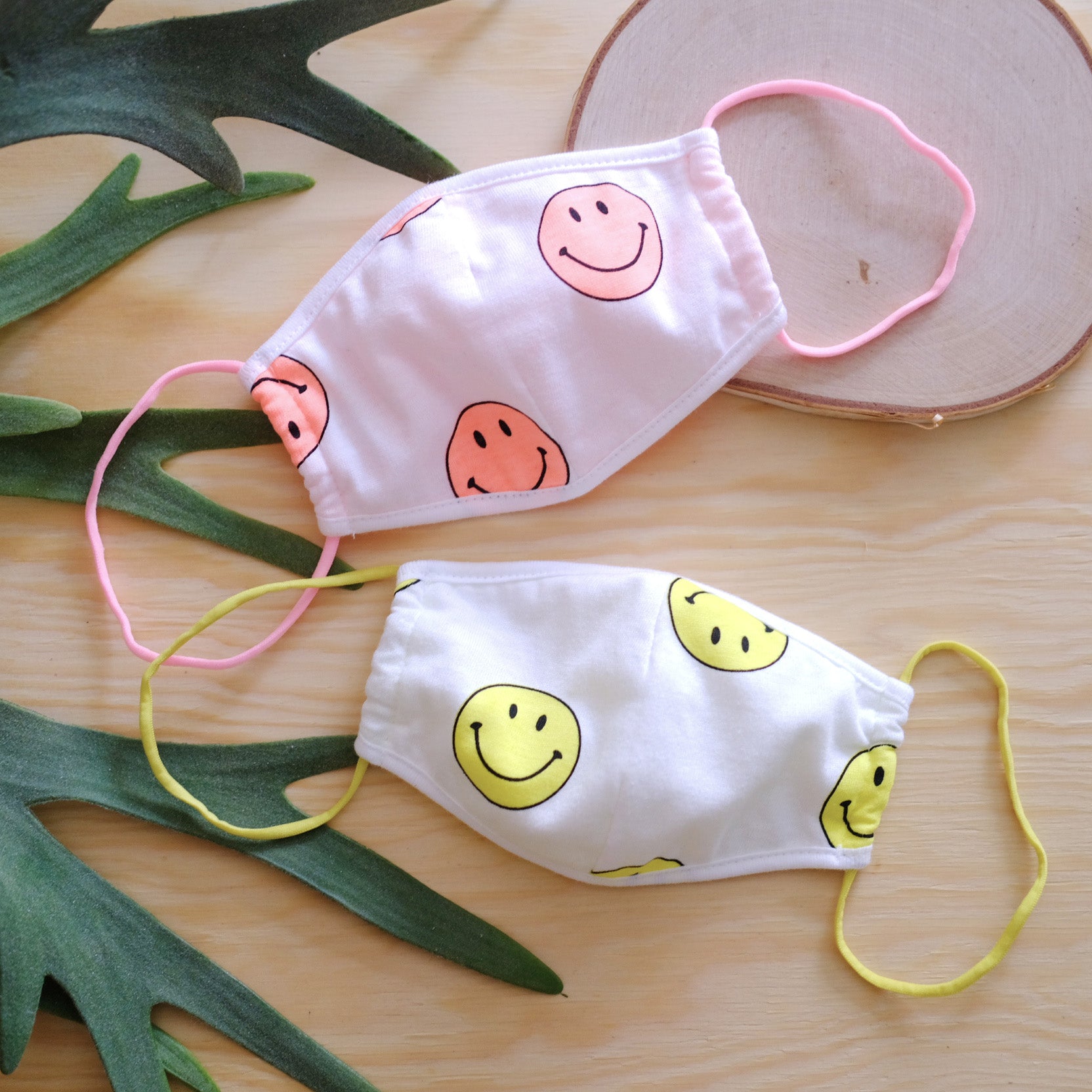 PREORDER Kids Smiley Mask (mid July delivery) - Oh Happy Fry - we ship worldwide