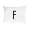 Personal Initial pillowcase 70x50 cm - Oh Happy Fry - we ship worldwide