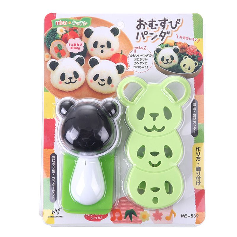 Panda Onigiri Set