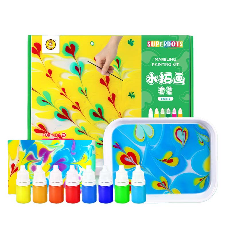 superdots hot sell water marbling paint