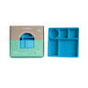 Divided Plate – Dolphin Blue - Oh Happy Fry - we ship worldwide