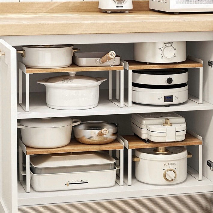 PREORDER Stackable Wood Top Countertop Rack – Oh Happy Fry
