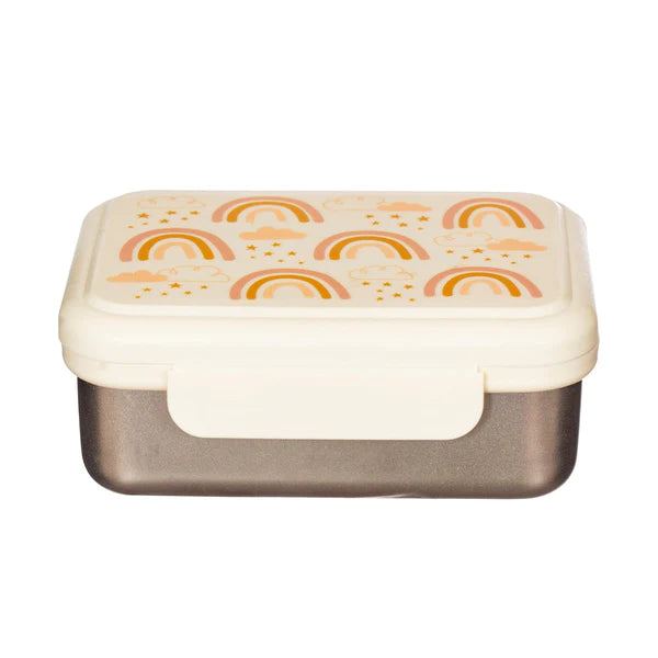 Earth Rainbow Metal Lunch Box