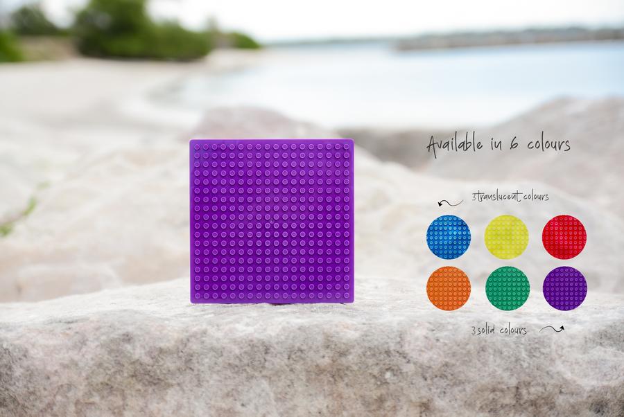 Magbrix® Magnetic Brick Tile - Big Square 6 Pcs Pack