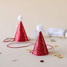 Mini Santa Party Hats - set of 8 - Oh Happy Fry - we ship worldwide