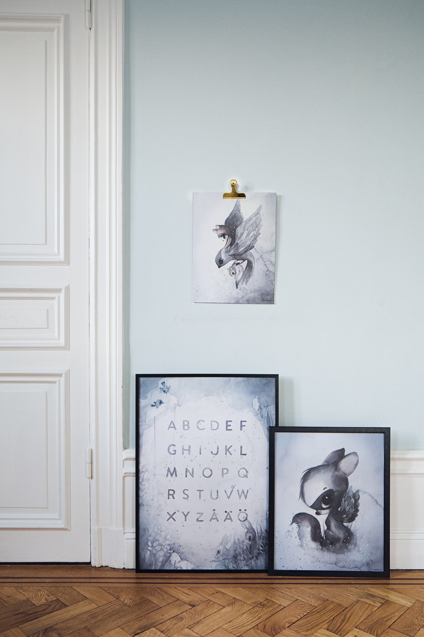 50X70 ABC PRINT - Oh Happy Fry - we ship worldwide