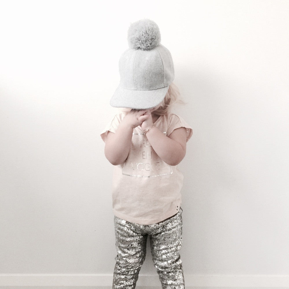 Big Pom Cap - Oh Happy Fry - we ship worldwide