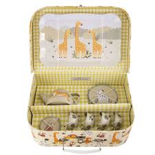 Savannah Safari Kid's Tea Set - Oh Happy Fry - we ship worldwide