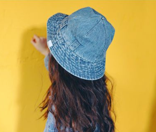 Denim Bucket Hat - Oh Happy Fry - we ship worldwide