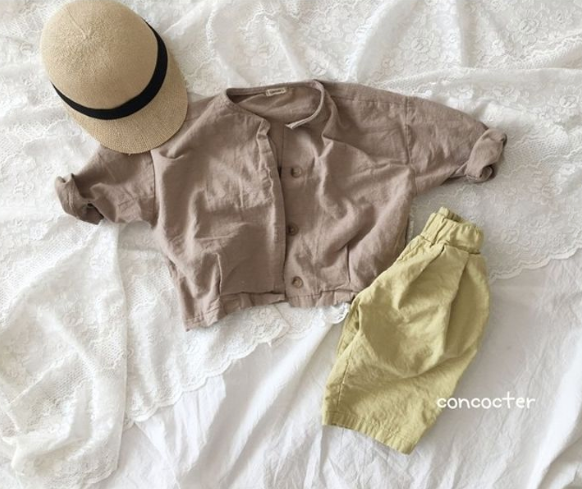 Pleats Wide Pants - Lime - Oh Happy Fry - we ship worldwide