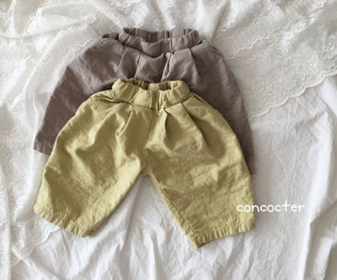 Pleats Wide Pants - Lime - Oh Happy Fry - we ship worldwide