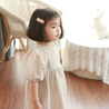 Loana Puff Sleeves Dress - Oh Happy Fry - we ship worldwide