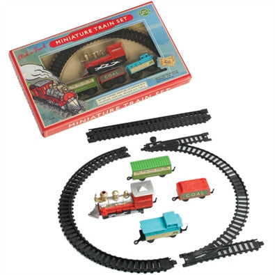 Traditional Miniature Battery Operated Train Set - Oh Happy Fry - we ship worldwide