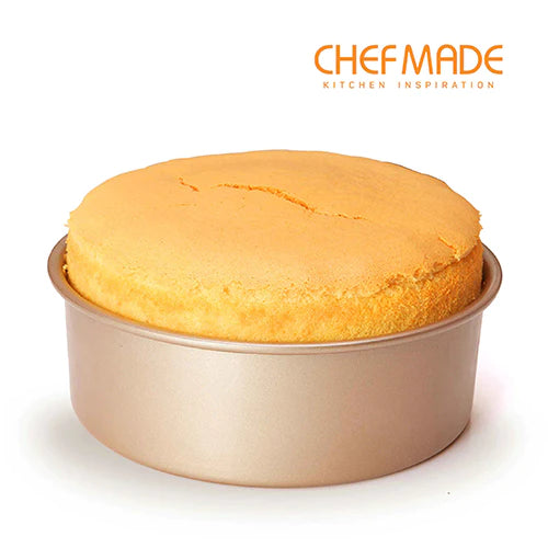 Chefmade 6" Round Cake Pan with Removable Bottom