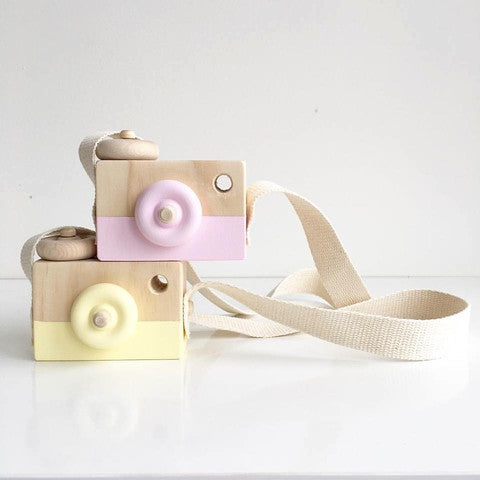 Wooden Toy Camera - Oh Happy Fry - we ship worldwide