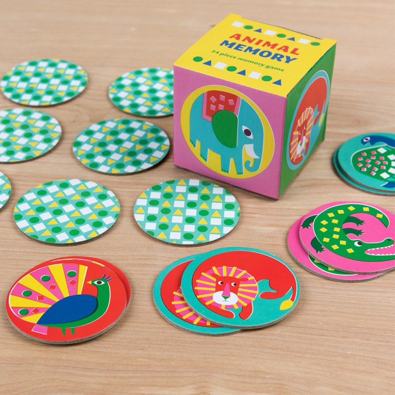 Animal Memory Game (24 pieces) - Oh Happy Fry - we ship worldwide